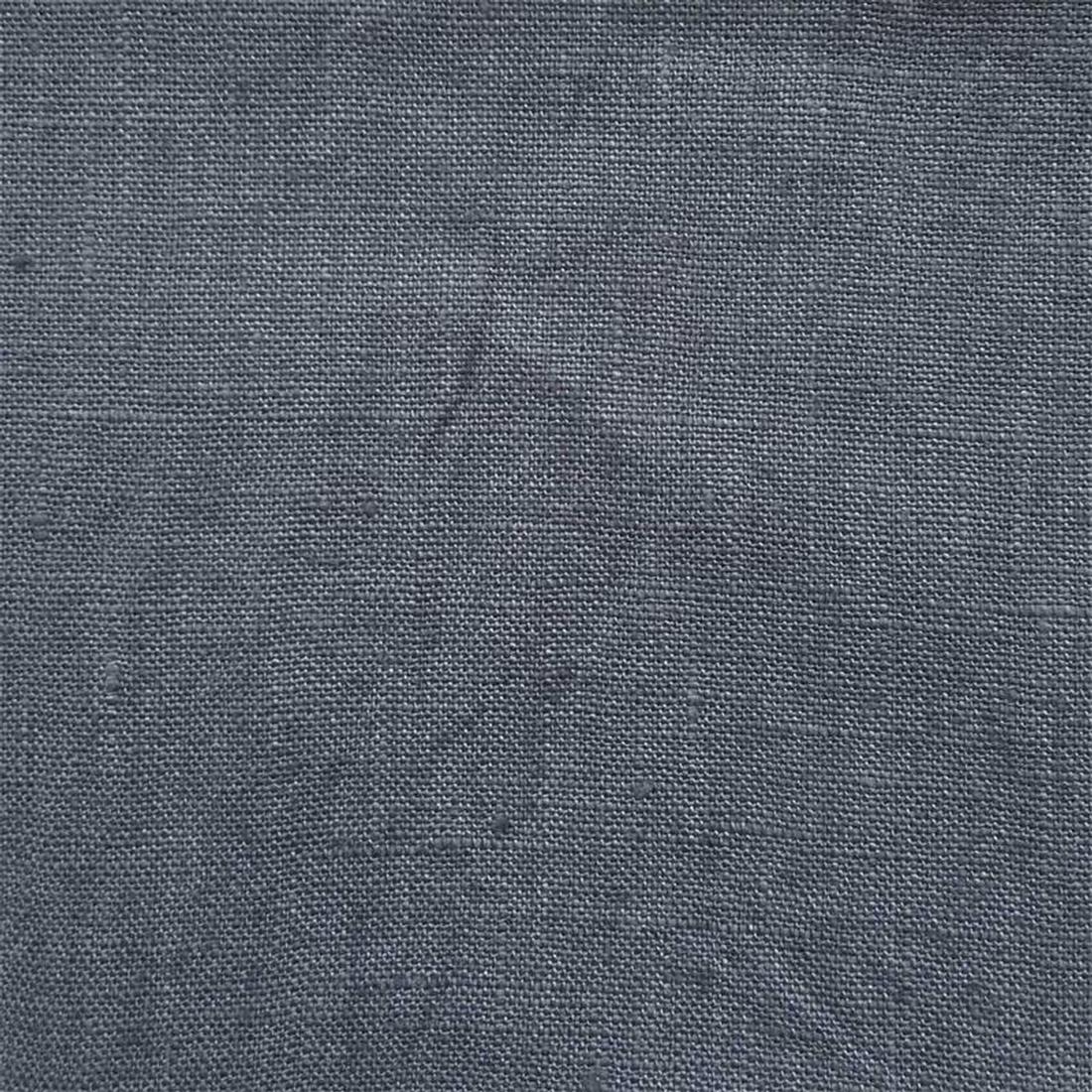 Beschichteter Leinen  - Basic Denim Blue
