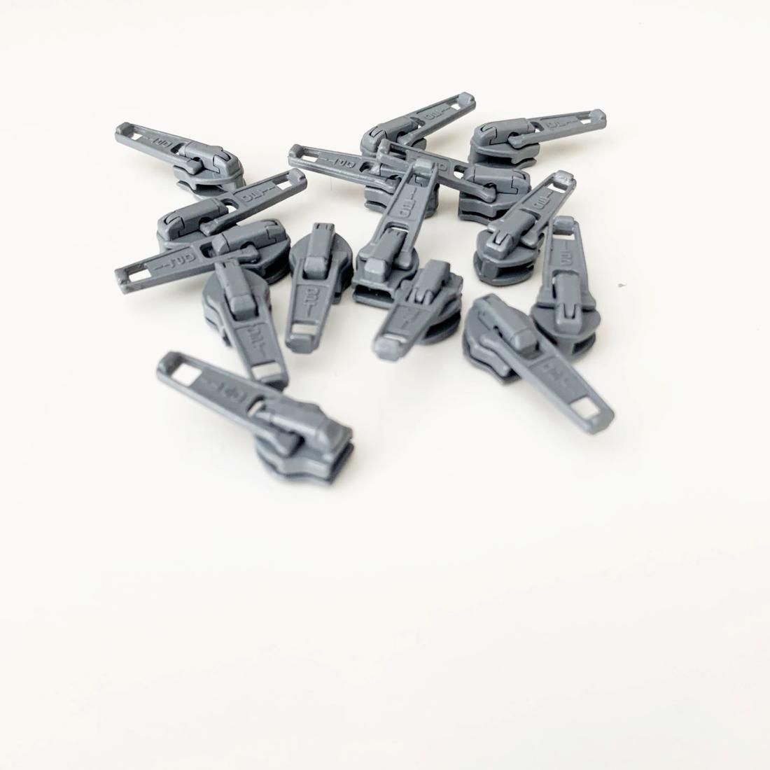 Reissverschluss  - Gleiter Hellgrau/Anthrazit