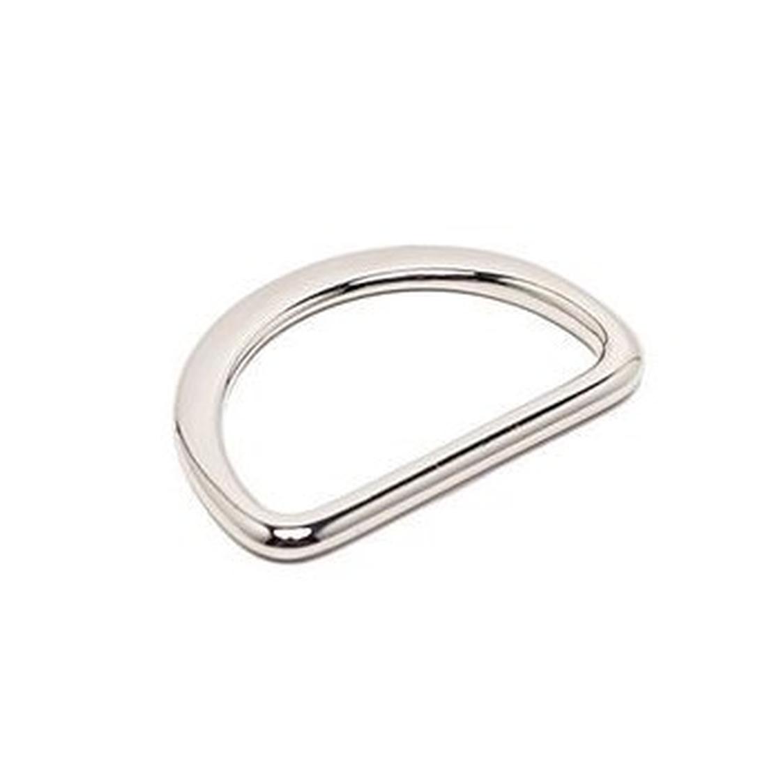 Taschenzubehör - 38mm D-Ring SILBER 