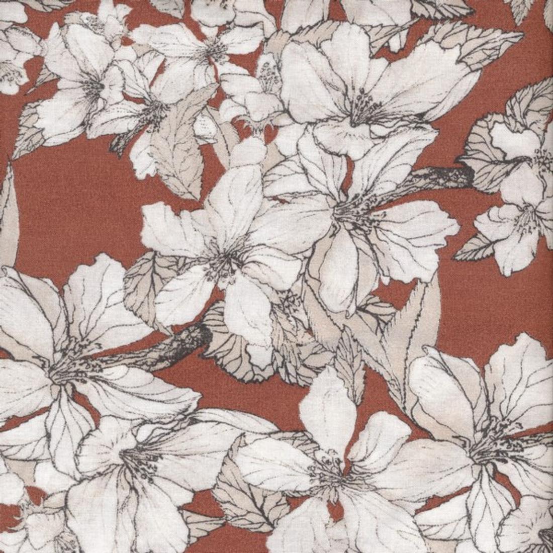 Wachstücher - Bloom It Burned Ginger