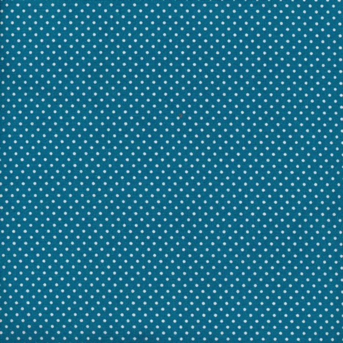 Wachstücher - Dots Dark Turquoise