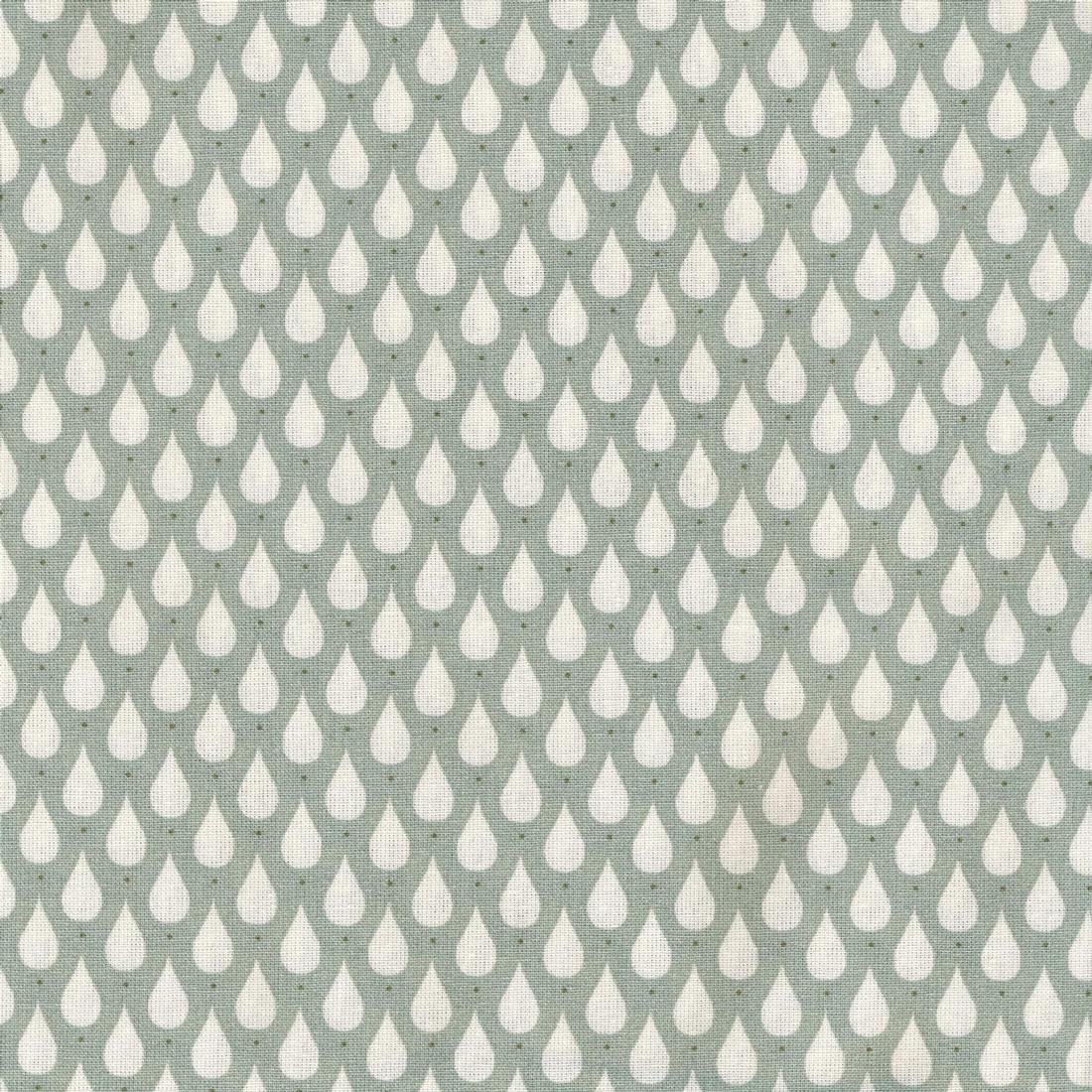 Wachstücher - Teardrops Forest Green
