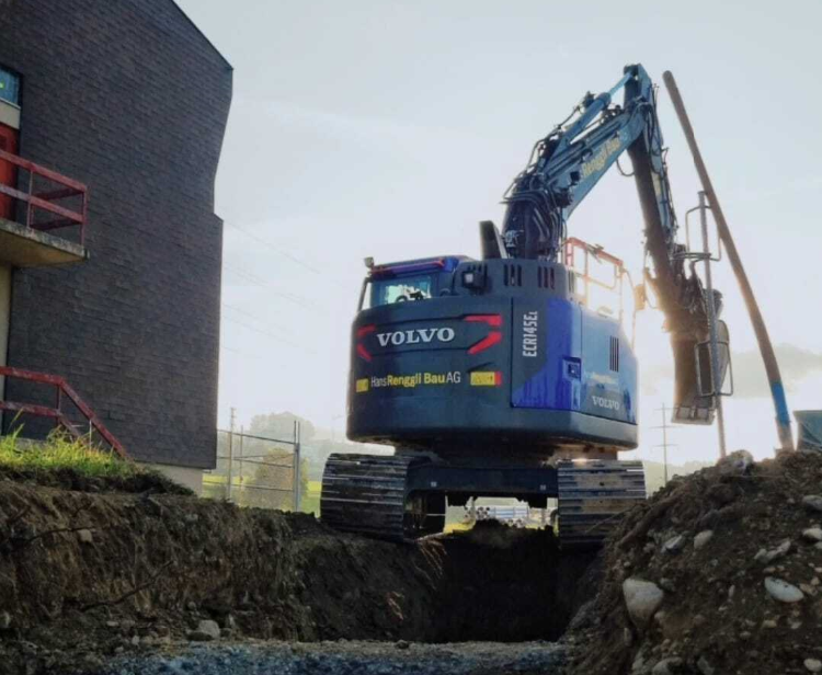 CKW Kabelschutzrohranlage UW
