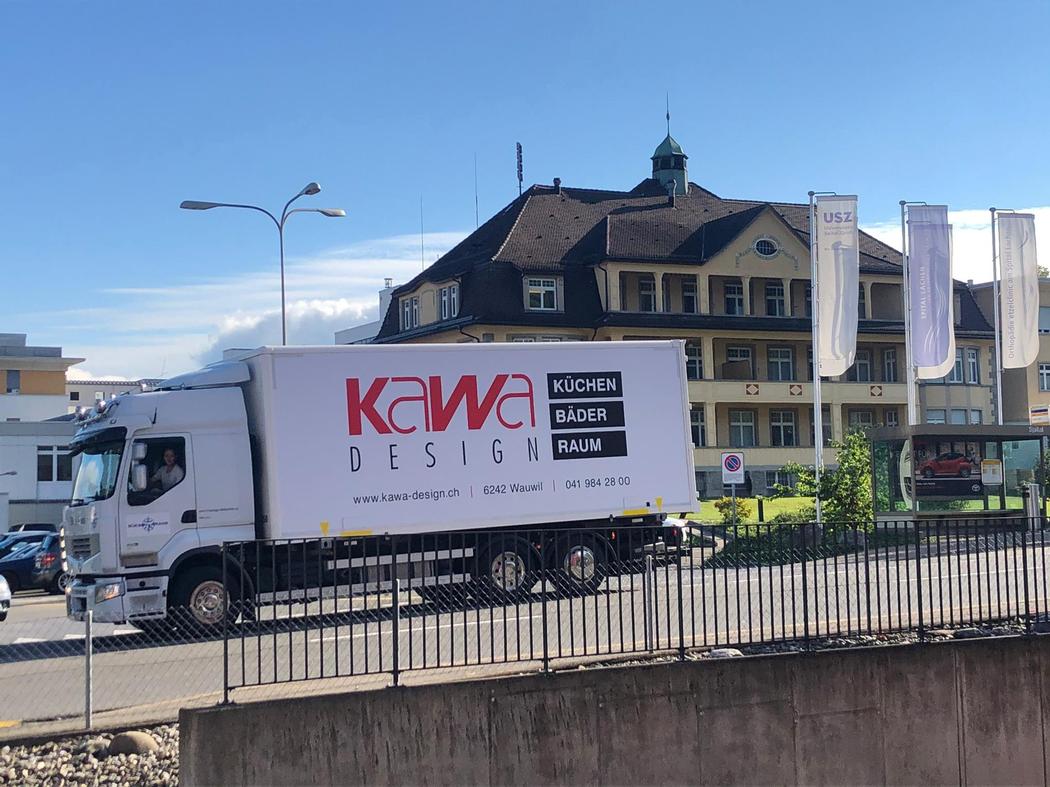 Wechselaufbau für LKW