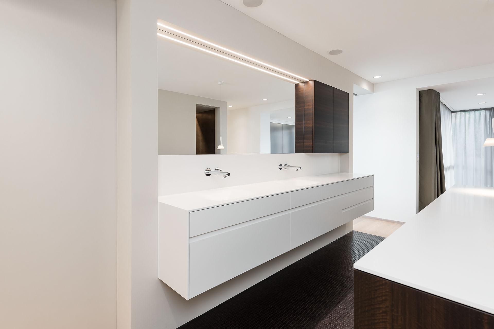 Badgestaltung mit wohnlichem Ambiente - Bäder & Badumbau-Spezialist für Küchen & Küchenbau, Moderne Küchen, Küchenumbau, Küchenbau, Bäder, Renovationen, Sursee, Willisau, Zentralschweiz, Luzern, Zofingen