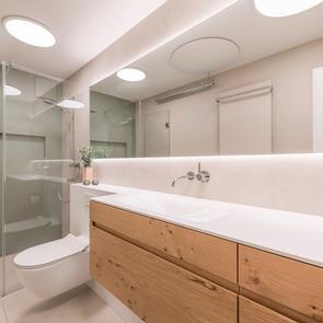 Gradlinigkeit auf engstem Raum... - KAWA Design AG :: Küchen Raum Bäder, Sursee, Willisau, Luzern, Zofingen