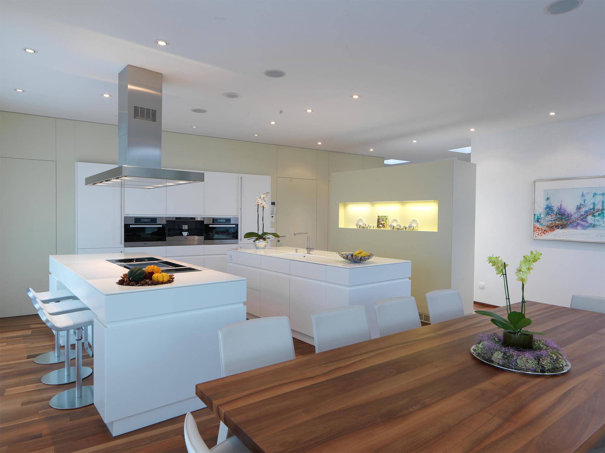 Innenausbaukonzept / offene Küche - Küchen & Küchenumbau-Spezialist für Küchen & Küchenbau, Moderne Küchen, Küchenumbau, Küchenbau, Bäder, Renovationen, Sursee, Willisau, Zentralschweiz, Luzern, Zofingen