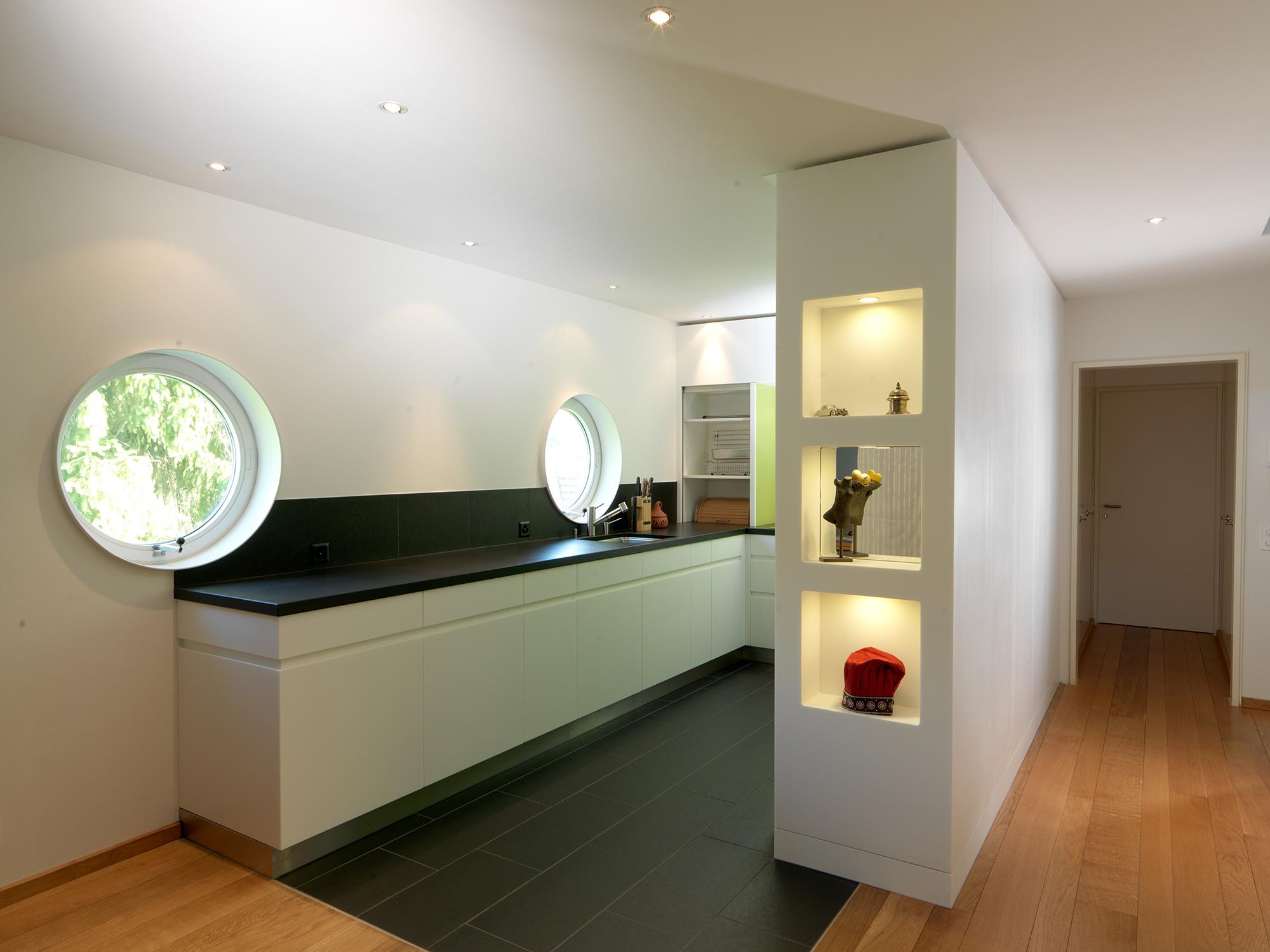 Küche als Raumskulptur - Küchen & Küchenumbau-Spezialist für Küchen & Küchenbau, Moderne Küchen, Küchenumbau, Küchenbau, Bäder, Renovationen, Sursee, Willisau, Zentralschweiz, Luzern, Zofingen