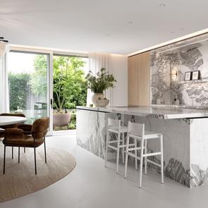 Marmor in Szene gesetzt... - KAWA Design AG :: Küchen Raum Bäder, Sursee, Willisau, Luzern, Zofingen