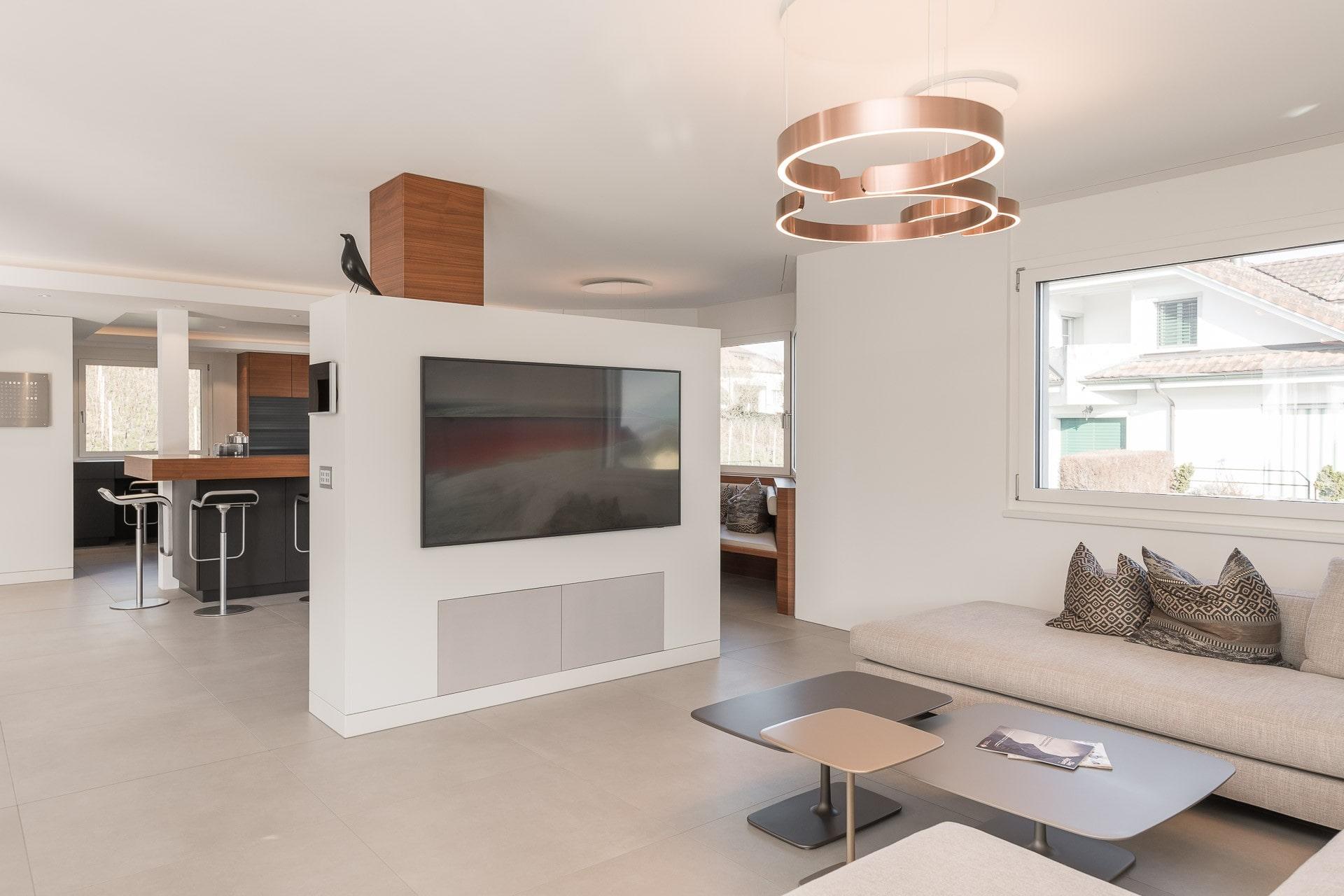 Modernes Wohnen mit Stil... - Raumgestaltung & Innenarchitektur-Spezialist für Küchen & Küchenbau, Moderne Küchen, Küchenumbau, Küchenbau, Bäder, Renovationen, Sursee, Willisau, Zentralschweiz, Luzern, Zofingen