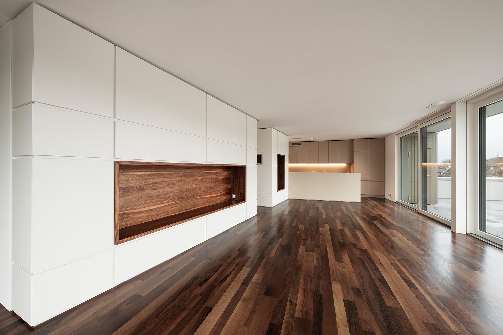 Wohnzimmer-Einbaumöblierung - Raumgestaltung & Innenarchitektur-Spezialist für Küchen & Küchenbau, Moderne Küchen, Küchenumbau, Küchenbau, Bäder, Renovationen, Sursee, Willisau, Zentralschweiz, Luzern, Zofingen