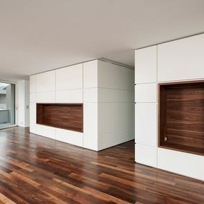 Wohnzimmer-Einbaumöblierung - KAWA Design AG :: Küchen Raum Bäder, Sursee, Willisau, Luzern, Zofingen