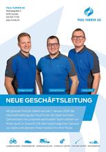 Neues Jahr, neue Führung - gleiche Leidenschaft für Qualität