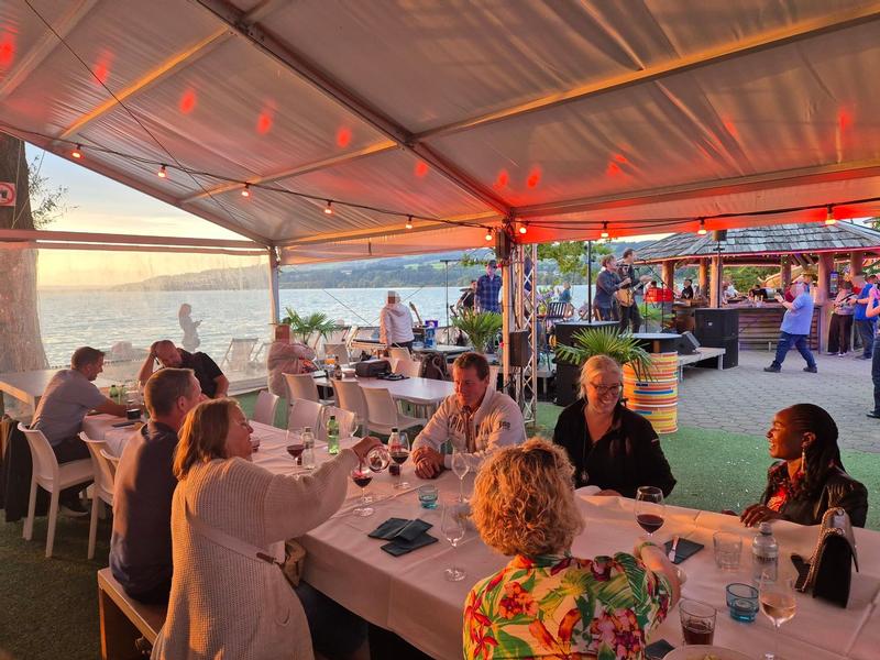 Sommerabend im Seeland Sempach