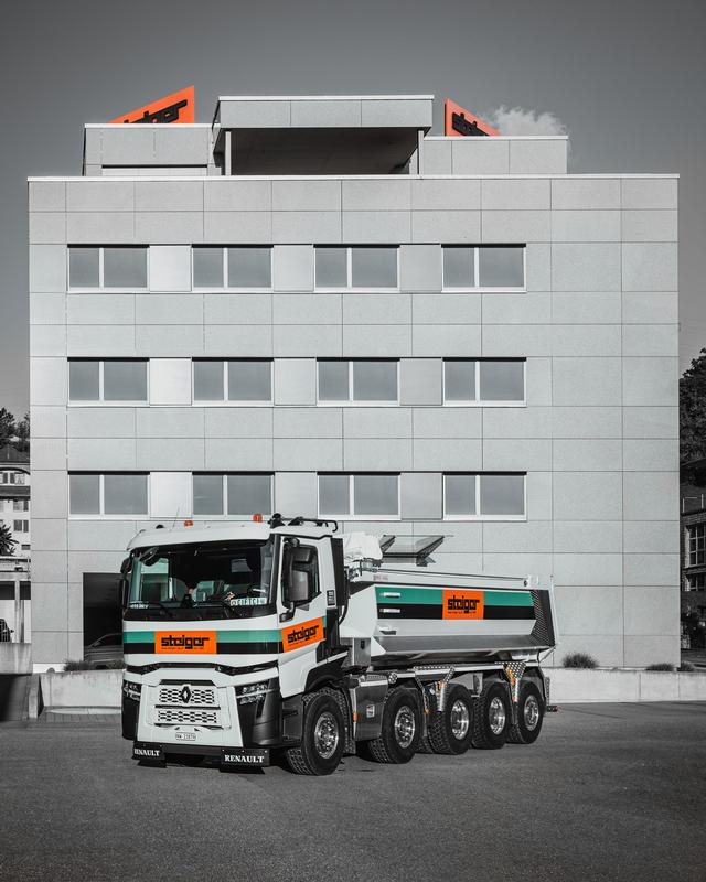 Neuer LKW mit Wechselsystem