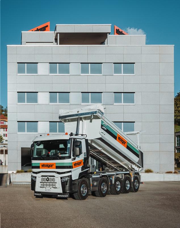 Neuer LKW mit Wechselsystem